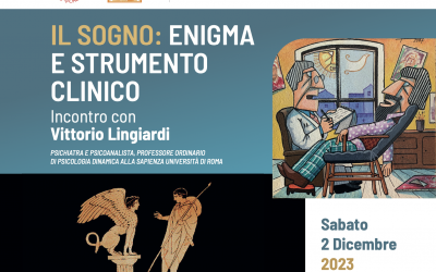 EVENTO – “Il Sogno: enigma e strumento clinico. Incontro con Vittorio Lingiardi”