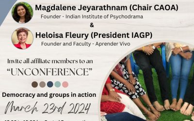 IAGP –  “CAOA invitation to “Unconference: Democracy and groups in action”