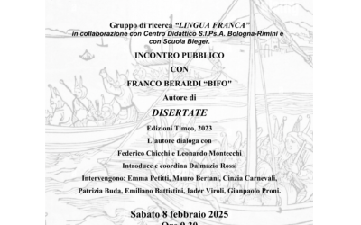 EVENTO – “Incontro con pubblico con Franco Berardi “Bifo”