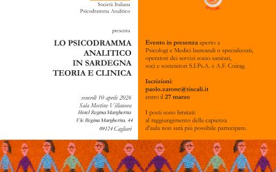 EVENTO – “Lo Psicodramma Analitico in Sardegna. Teoria e Clinica”